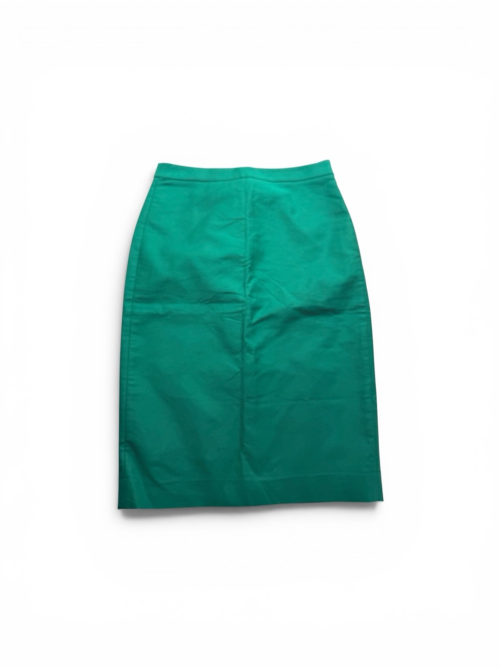 NWT J. Crew Emerald Green Pencil Skirt